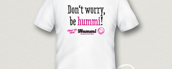 T-Shirt "Don't worry be hummi"